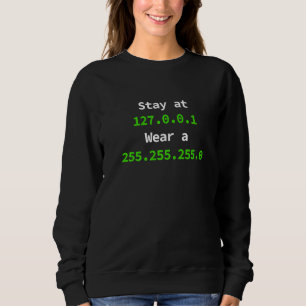 Sudadera Estancia En 127 0 0 1 Vestir A 255 255 255 0 Geek 