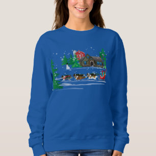 Sudadera Estanques atacando a Navidades vacacionales y neva