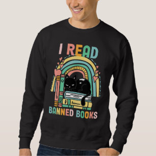 Sudadera Estante de libros Libros prohibidos Citas Leí libr