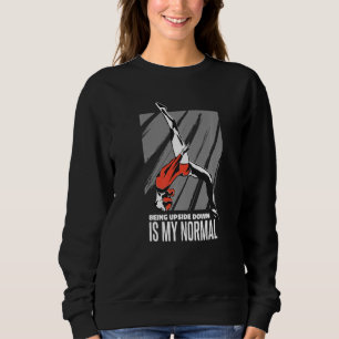 Sudadera Estar Al Revés Es Mi Gimnasio Normal Y Gimnástico