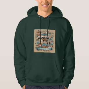 Sudadera Estar inspirado - Diseños motivacionales y de mejo