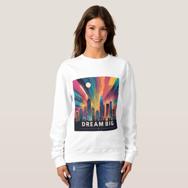 Sudadera Estar inspirado - Diseños motivacionales y de mejo (Anverso completo)