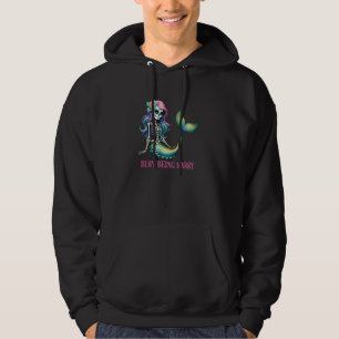 Sudadera Estar Ocupado Siendo Tranquilo - Diseño Queen Sass