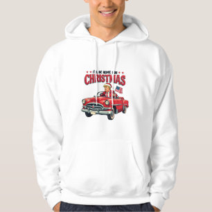 Sudadera Estaré en casa para los Navidades que Trump ganó l