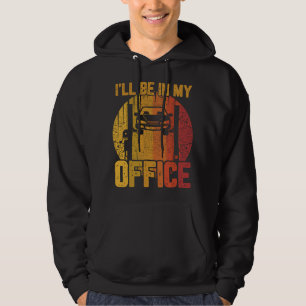 Sudadera Estaré en el garaje de mi oficina Mecánicos de aut