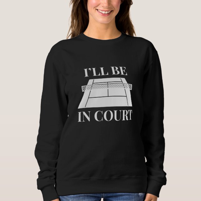 Sudadera Estaré en el tribunal (Anverso)