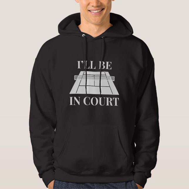 Sudadera Estaré en la corte (Anverso)