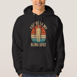 Sudadera Estás en mi punto ciego Retro ciego