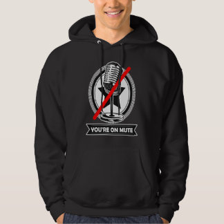 Sudadera Estás silenciado Estás en silencio Hombres Retro
