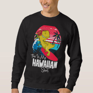 Sudadera Estas Son Mis Vacaciones De Verano Rex En Hawái