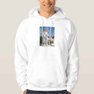 Sudadera Estatua De Ángel En Blanco