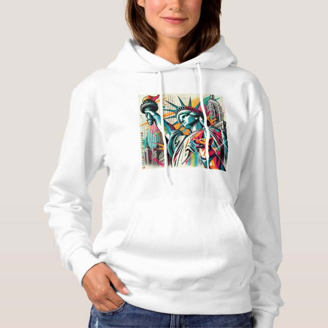 Sudadera Estatua de la Libertad (Anverso)