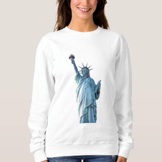 Sudadera Estatua de la libertad (Anverso)