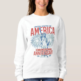 Sudadera Estatua de la Libertad 250º Aniversario EE. UU.