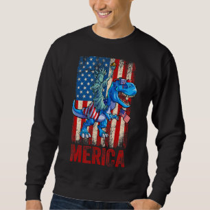 Sudadera Estatua De La Libertad 4 De Julio Dino Boys Hombre