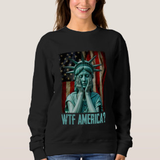 Sudadera Estatua de la Libertad llorando angustiado América