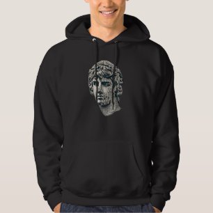 Sudadera Estatua Romana Italia Antigua Profesor Abstracto  