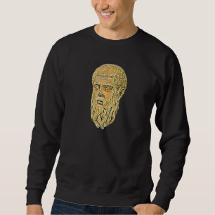 Sudadera Estatua Romana Italia Antigua Profesora Abstracta