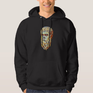 Sudadera Estatua Romana Italia Antigua Profesora Abstracta