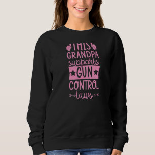 Sudadera Este abuelo apoya leyes de control de armas Pro Gu
