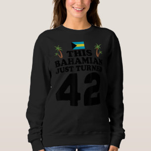 Sudadera Este bahameño acaba de cumplir 42 años en Bahamas