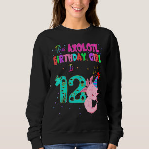 Sudadera Este Chica Axolotl Es Salamandra Anfibio De 12 Año