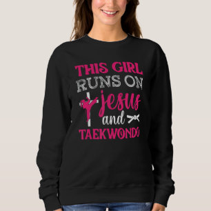 Sudadera Este Chica Jesús Taekwondo Mujer Karate Religioso