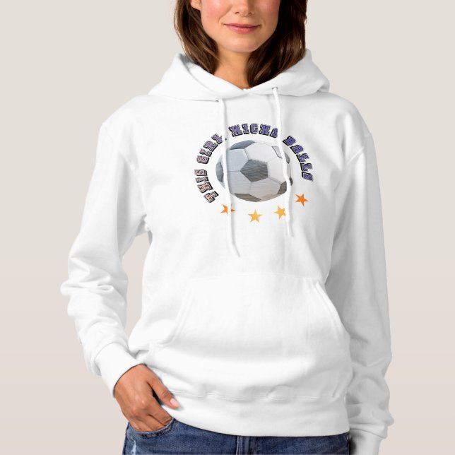 Sudadera Este Chica patea pelotas (Anverso)