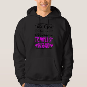 Sudadera Este Chica tiene un asombroso esposo Trumpetista