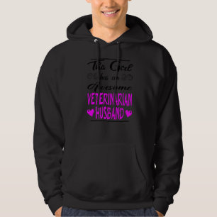 Sudadera Este Chica tiene un asombroso marido veterinario