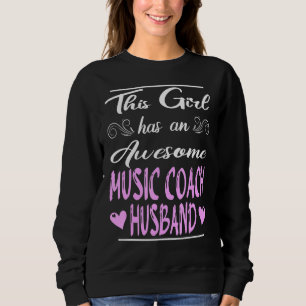 Sudadera Este Chica Tiene Un Espectacular Marido De Entrena