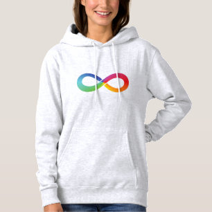 Sudadera Este diseño infinito de arcoiris puede simbolizar