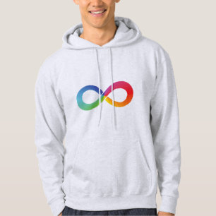 Sudadera Este diseño infinito de arcoiris puede simbolizar