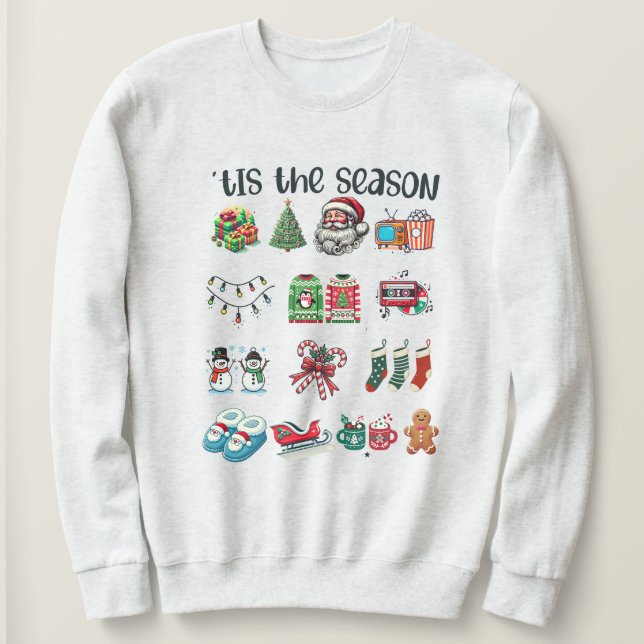 Sudadera 'Este Es El Navidad De Temporada (Anverso del diseño)