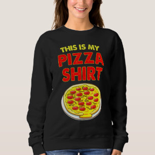 Sudadera Este Es Mi Alimento De Pizza 1