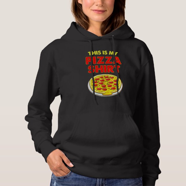 Sudadera Este Es Mi Alimento De Pizza 1 (Anverso)