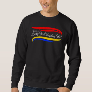 Sudadera Este Es Mi Ave Afortunada Viendo El Reloj De Aves
