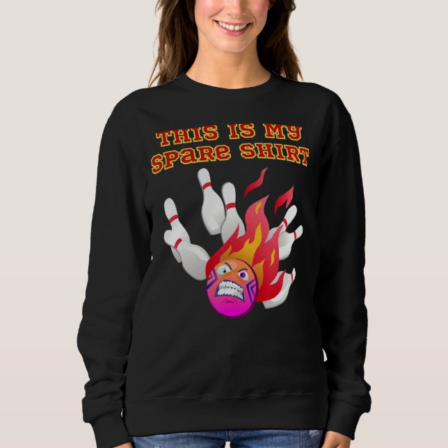 Sudadera Este es mi boliche de repuesto (Anverso)