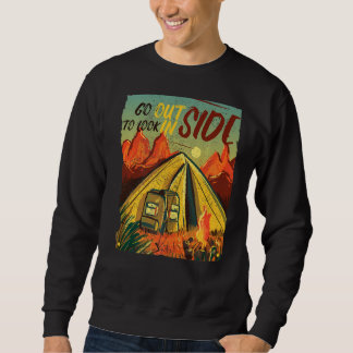Sudadera Este Es Mi Camping Vintage Ir Fuera Del Campo