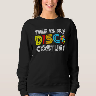 Sudadera Este es mi disco disectivo disco 70 Fiesta Retr