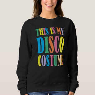 Sudadera Este es mi disco disectivo disco 70 Fiesta Retr