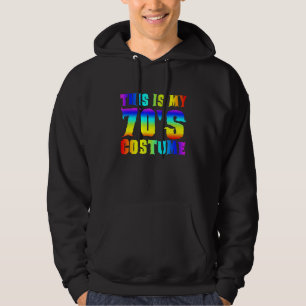 Sudadera Este es mi disfraz de 70 hombres felices de Hallow