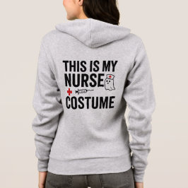 Sudadera Este es mi disfraz de enfermera de Halloween Fanta