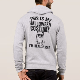 Sudadera Este Es Mi Disfraz De Halloween Soy Un Gato