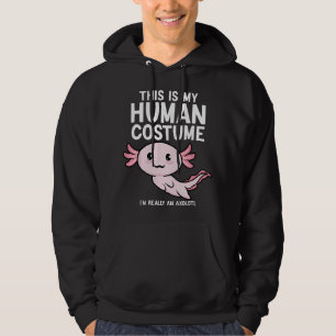 Sudadera Este Es Mi Disfraz De Humano En Realidad Soy Un Aj