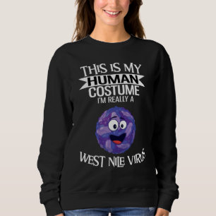 Sudadera Este Es Mi Disfraz De Humano En Realidad Soy Un Co