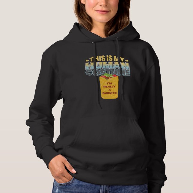 Sudadera Este es mi disfraz de humano, realmente soy un bur (Anverso)