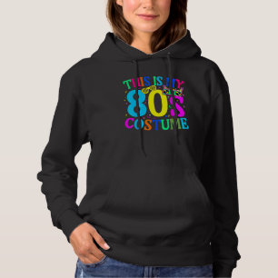 Sudadera Este es mi disfraz de los 80 Outfit años 80 Retro