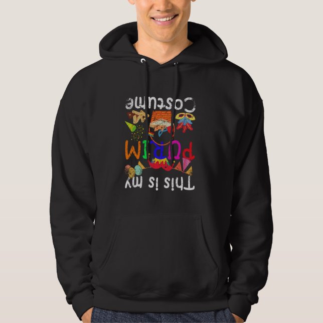 Sudadera Este es mi disfraz de Purim (Anverso)