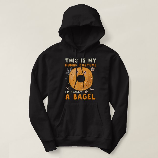 Sudadera Este es mi disfraz humano, en realidad soy una pes (Diseño del anverso)